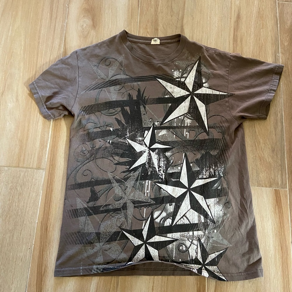 Brown Stars Shirt